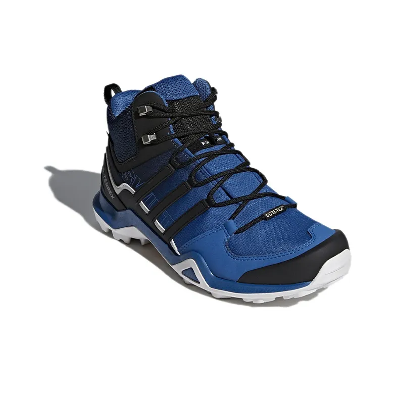 Adidas Terrex Swift Hiking / Trekking Shoes Men Mid-Top Blue/Black-2