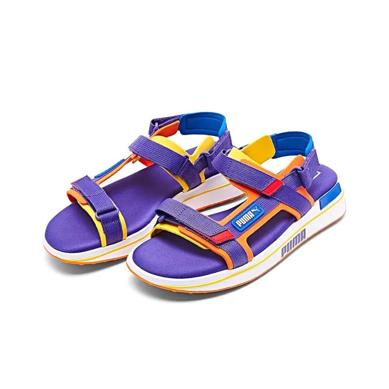 PUMA Future Rider Game On Sandal 'Purple White'-1