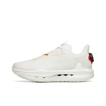 Anta Cushioning Anti Slip And Wear Resistant Low Top Running Shoes Women's White Gold