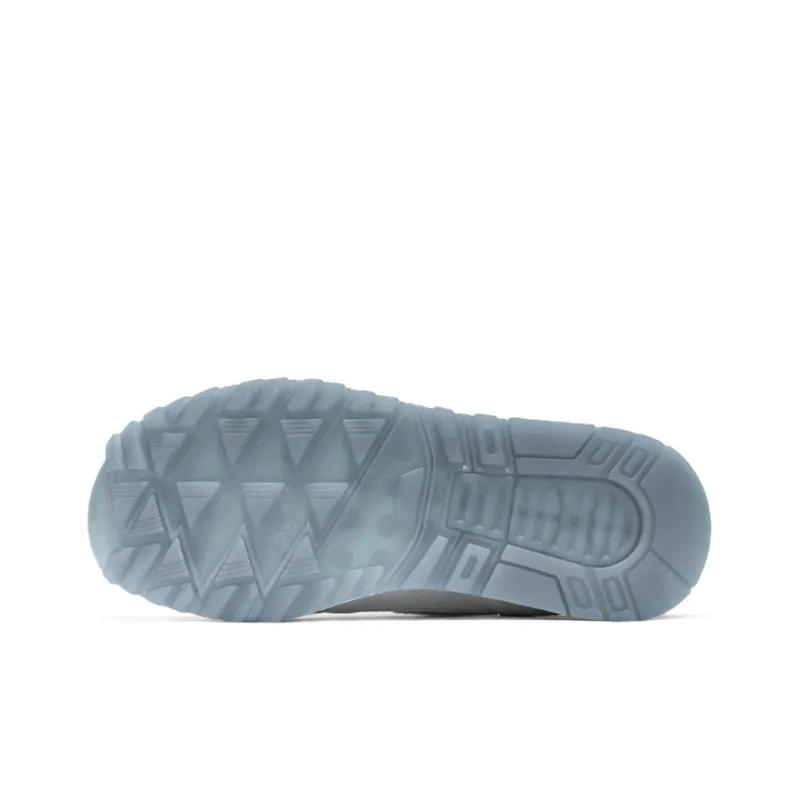 Saucony Shadow 6000 Cushioning Anti Slip Wear Resistant Breathability Low Top Casual Running Shoes Women's White Gray-4