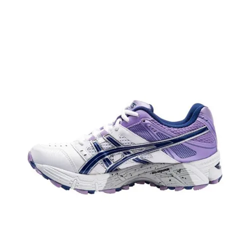 Asics Gel-Trigger 9 Anti-Slip Wear-Resistant Low-Top Running Shoes Women's White Purple