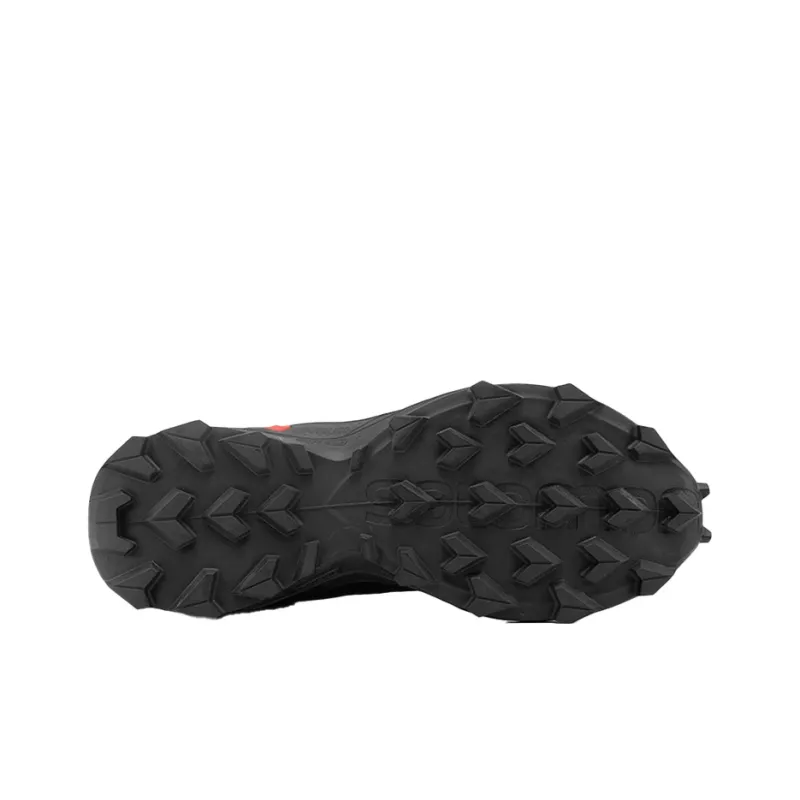 SALOMON Anti Slip Wear Resistant Waterproof And Breathable Low Top Running Shoes Women's Black-4