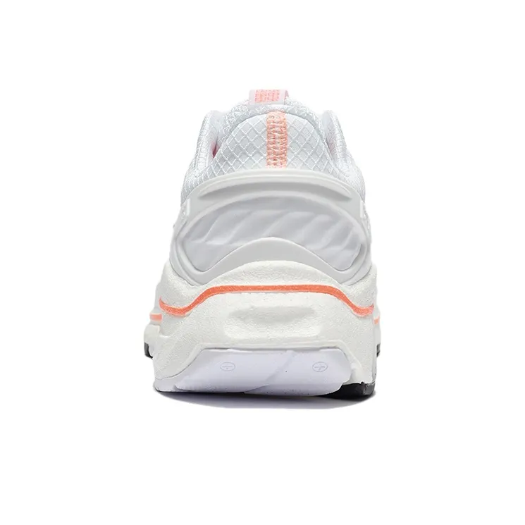 LiNing Furious Rider 5.0 Low Top Running Shoes Women's White Orange-5