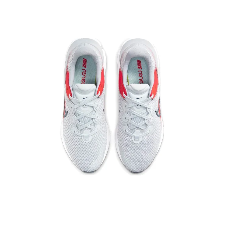 Nike Renew Run 2 Pure Platinum Chile Red-3