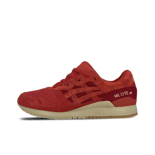 Asics Gel-Lyte 3 Running Shoes Unisex Low-Top China Red