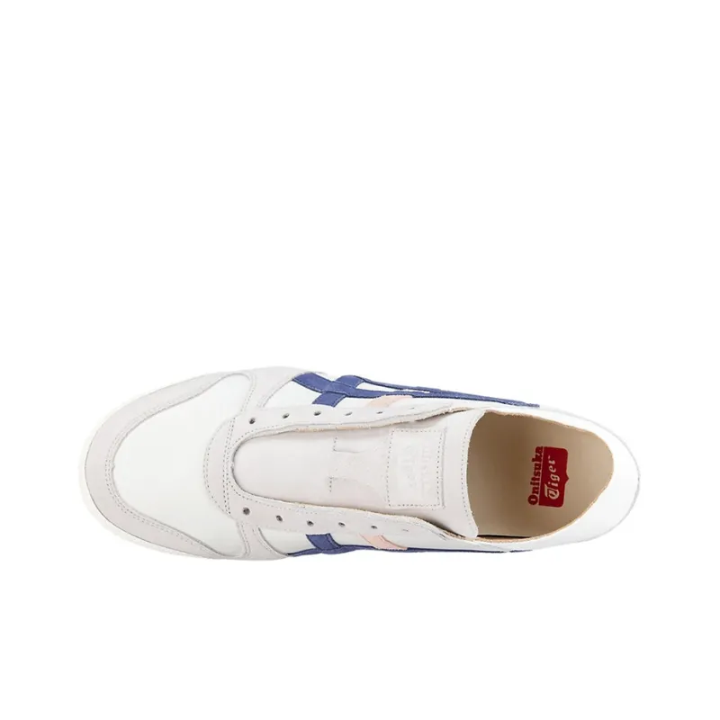 Onitsuka Tiger Mexico 66 Slip On 'White Blue' Women's-2