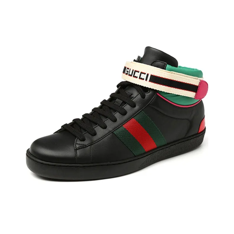 GUCCI Stripe Ace High Top-2