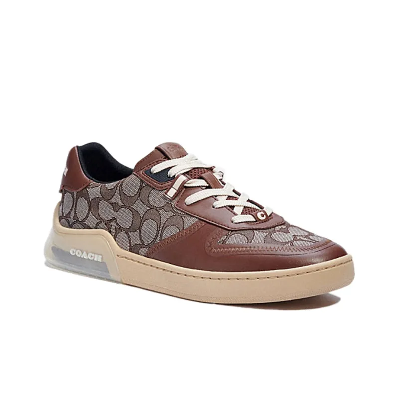 COACH CitySole Stylish Skateboarding Shoes Men's Brown-2