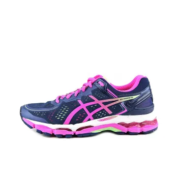 Asics Women's Gel Kayano 22 Wide 'Indigo Blue Pink Glow'