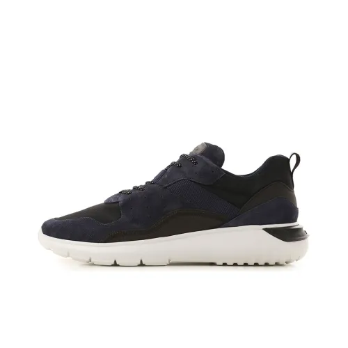 HOGAN Interactive³ Cushioned Anti-Slip And Wear-Resistant Lightweight Low-Top Casual Shoes Men's Midnight Blue