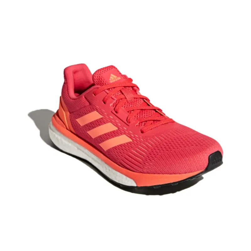 Adidas Response St Slip-Resistant Low-Top Running Shoes Women's Pink Orange-2