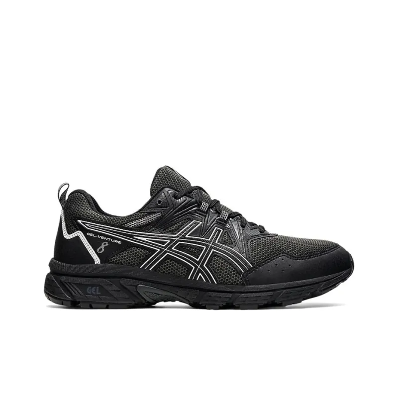 Asics Gel Venture 8 4E Wide 'Black White'-1