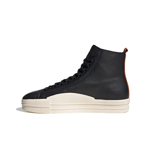 Y-3 Yuben Skateboard Shoes Unisex High-Top Black/White