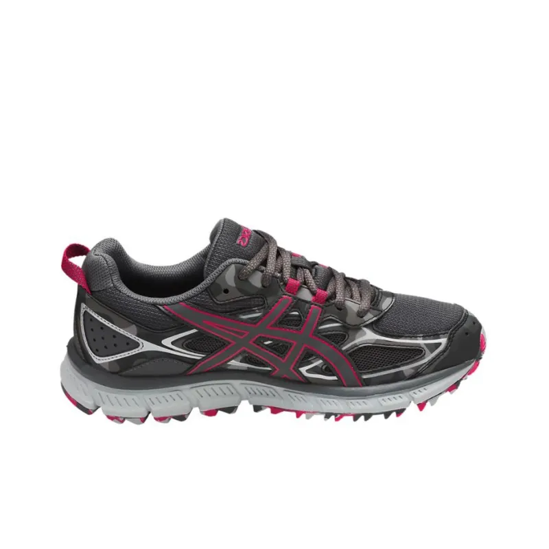 Asics Gel-Scram 3 Durable Breathable Low-Top Running Shoes Women's Graphite Gray Pink-1