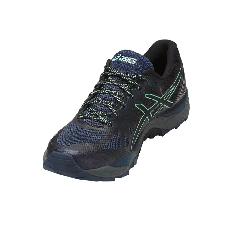 Asics GEL-FujiTrabuco 6 Running Shoes Women's Low-Top Blue/Black-3