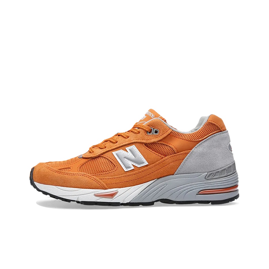 New Balance 991 Grey Orange POIZON