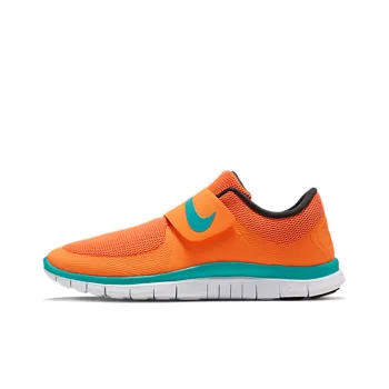 Nike Free Socfly Anti-Slip Wear-Resistant Breathable Lightweight Low-Top Running Shoes Men's Orange/Green/White