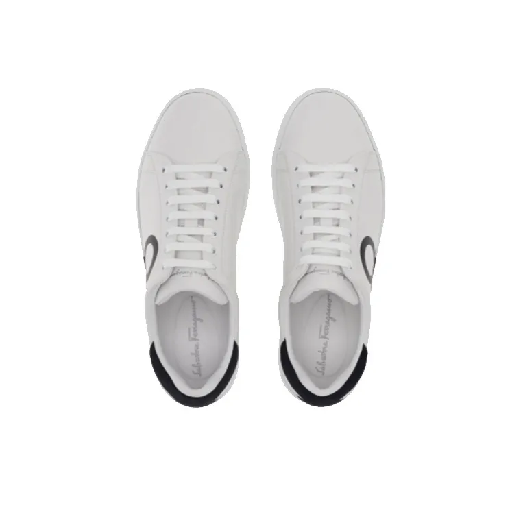 FERRAGAMO Gancini Sneakers White-2