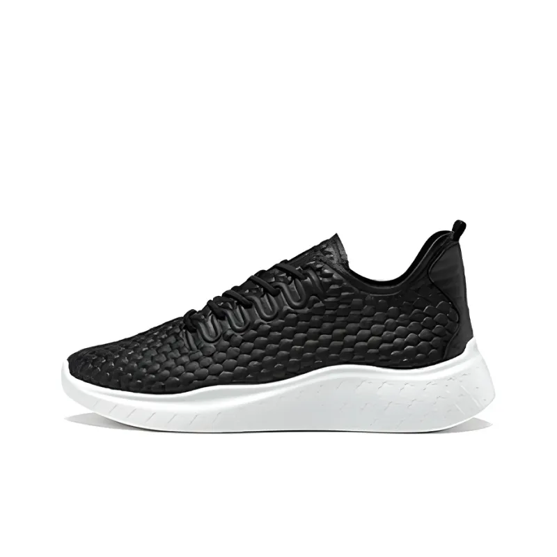 Ecco Yue Dong Cushioning Anti Slip And Wear Resistant Coverage Low Top Casual Shoes Women's Black-0