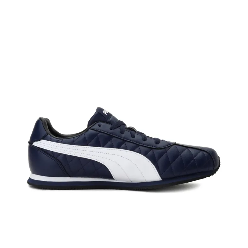 PUMA Corona Idp Cushioning Wear-Resistant Low-Top Running Shoes Men's Blue White Black-1