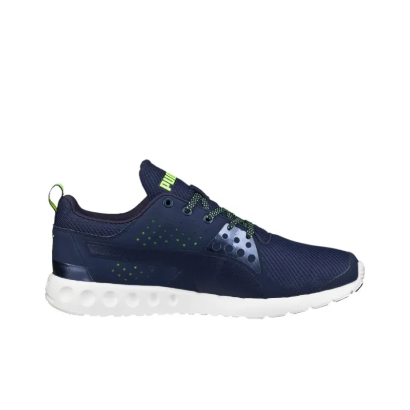PUMA Valor Mesh Anti-Slip Wear-Resistant Low-Top Running Shoes Men's Dark Blue-1
