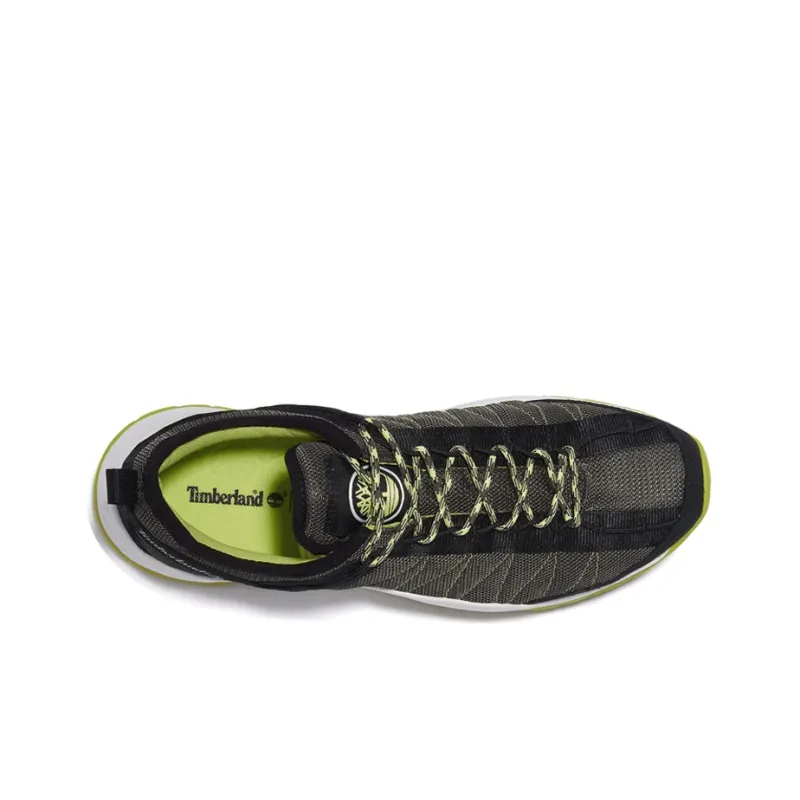 Timberland Solar Wave Cushioned Anti Slip And Wear Resistant Lightweight Low Top Casual Running Shoes Men's Black Green-4