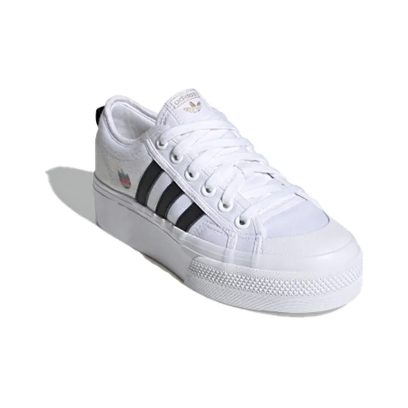 Adidas Women's Nizza Platform 'Colorful Trefoil' Women's-2