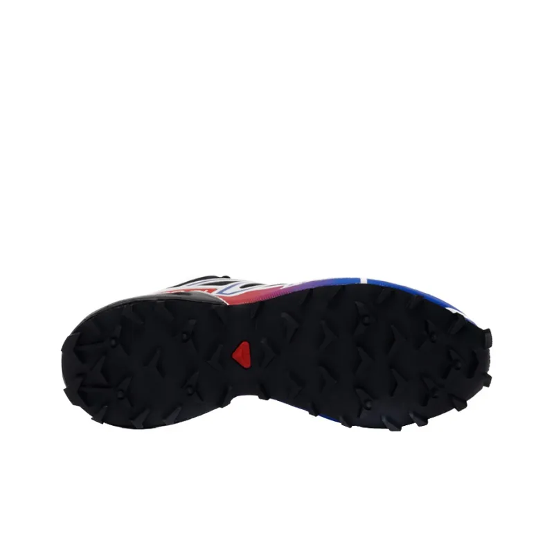 SALOMON Speedcross 3 Adv Black Blue Red-4