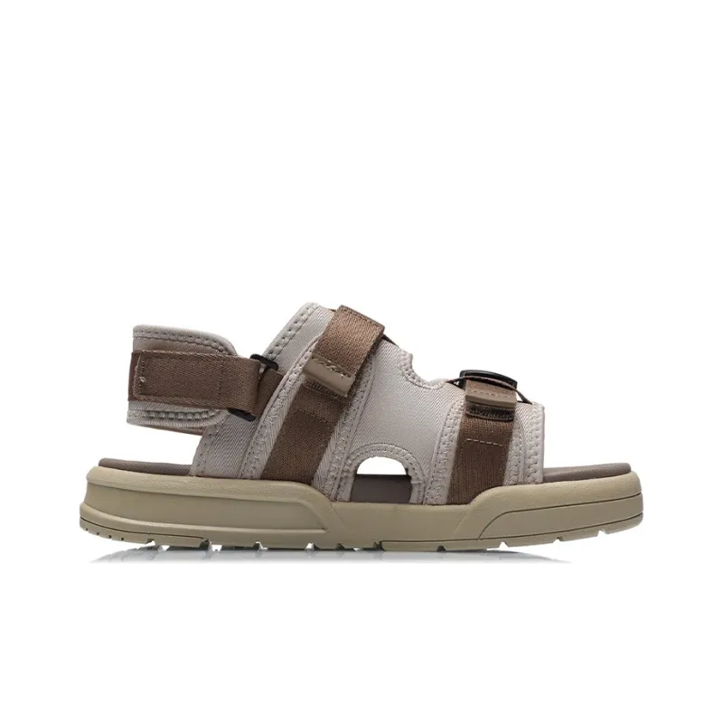 LiNing Coca Sports Sandals Beige Khaki-1