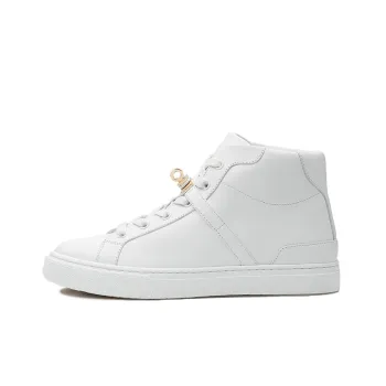 HERMES Daydream High Top Stylish Skateboarding Shoes Women's White