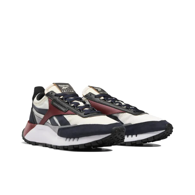 Reebok Romantic Crown X Classic Legacy Core 'White Collegiate Burgundy'-2