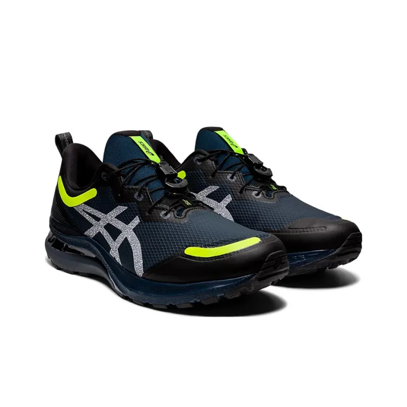 Asics Gel Keyano 28 Awl French Blue Black Safety Yellow-2