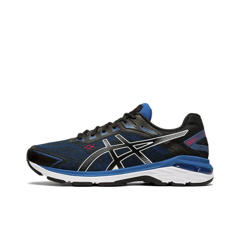 Asics GT 2000 7 2E Wide 'Black Blue'-0