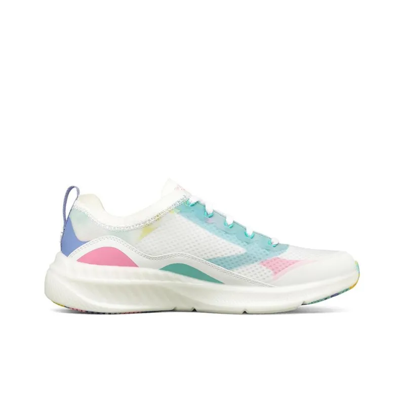 Skechers Go Run Hyper Burst Low-Top Running Shoes Women's White Multicolor-1