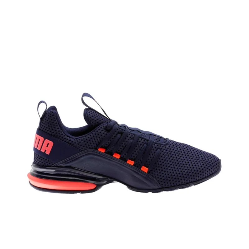 PUMA Axelion Anti-Slip Wear-Resistant Low-Top Running Shoes Men's Dark Blue-1