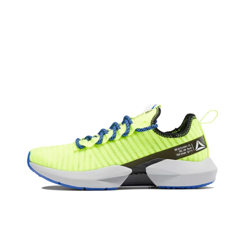 Reebok Sole Fury Running Shoes Men Low-Top Neon Green-0