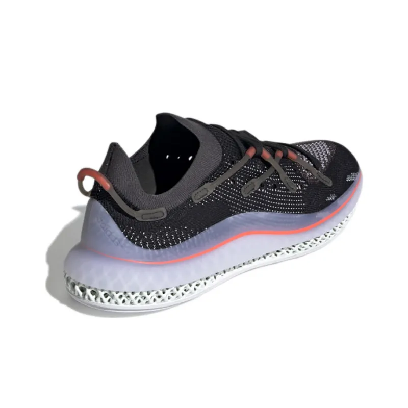 Adidas 4D Fusio Core Black Solar Red-3