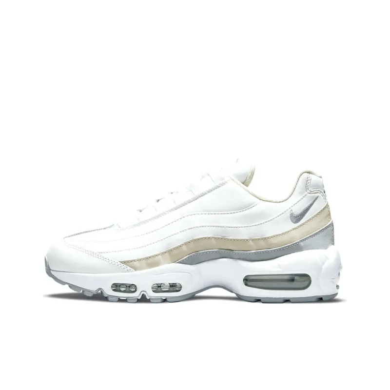 Nike Air Max 95 White Beige Grey Women's-0