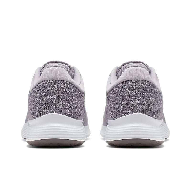 Nike Revolution 4 Breathable Shock Absorption Non Slip Low Tops Gray-4