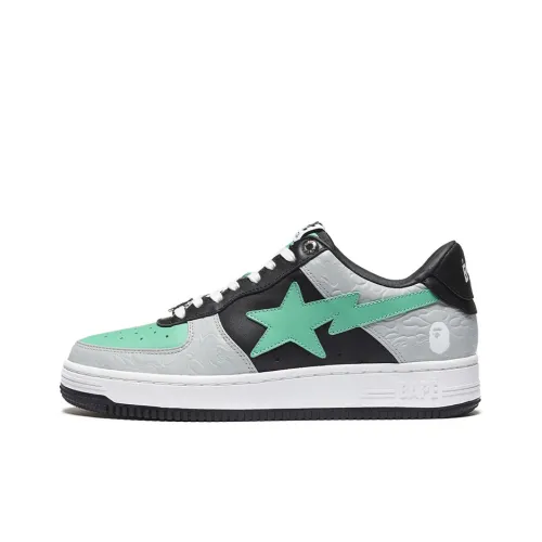 BAPE A BATHING APE Bape Sta Low Grey Green