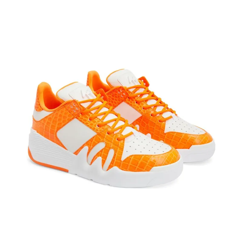 Giuseppe Zanotti Talon Crocodile effect Sneakers-2