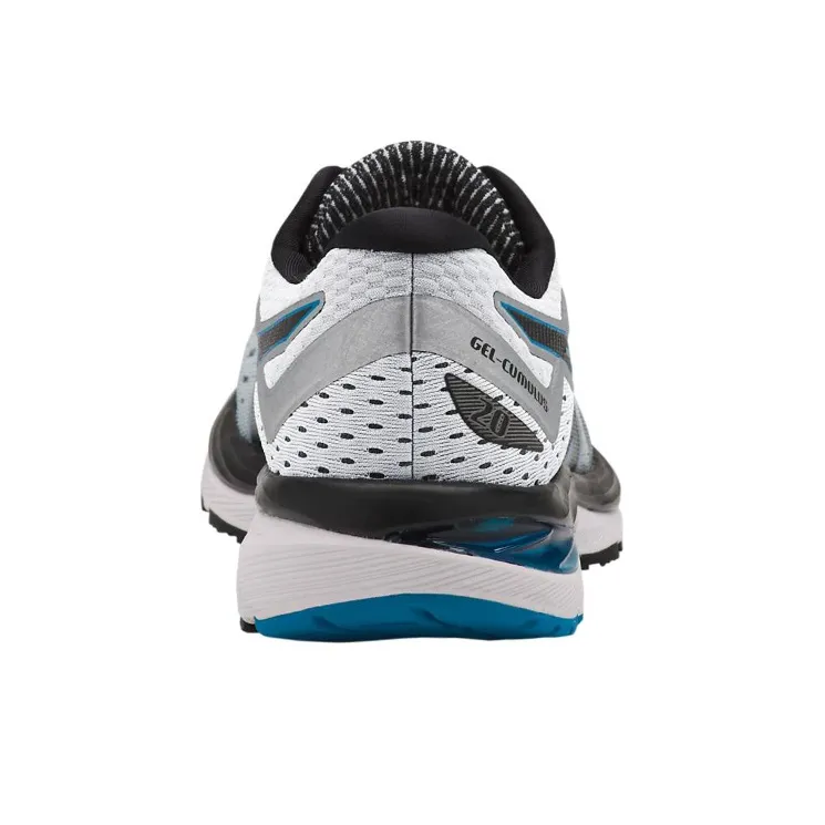 Asics Gel-Cumulus 20 Durable Breathable Low-Top Running Shoes Men's Gray Black 2E-Width-4