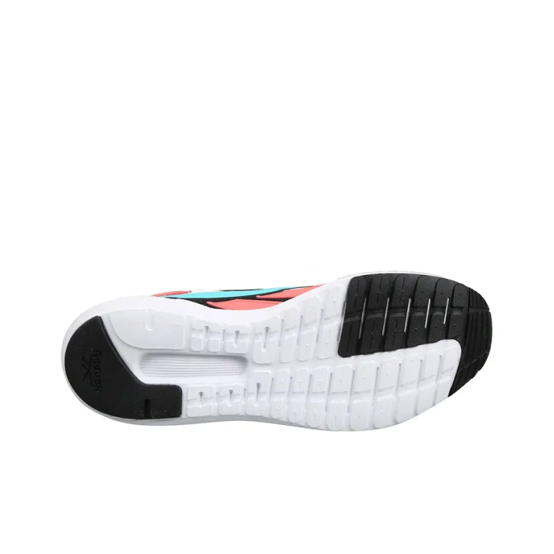 Reebok Evader Cushioning Anti-Slip And Wear-Resistant Low-Top Running Shoes Men's White Red-5
