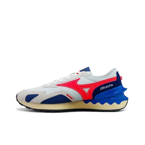 Mizuno LG 70s Running Shoes Unisex Low-Top White/Blue/Red