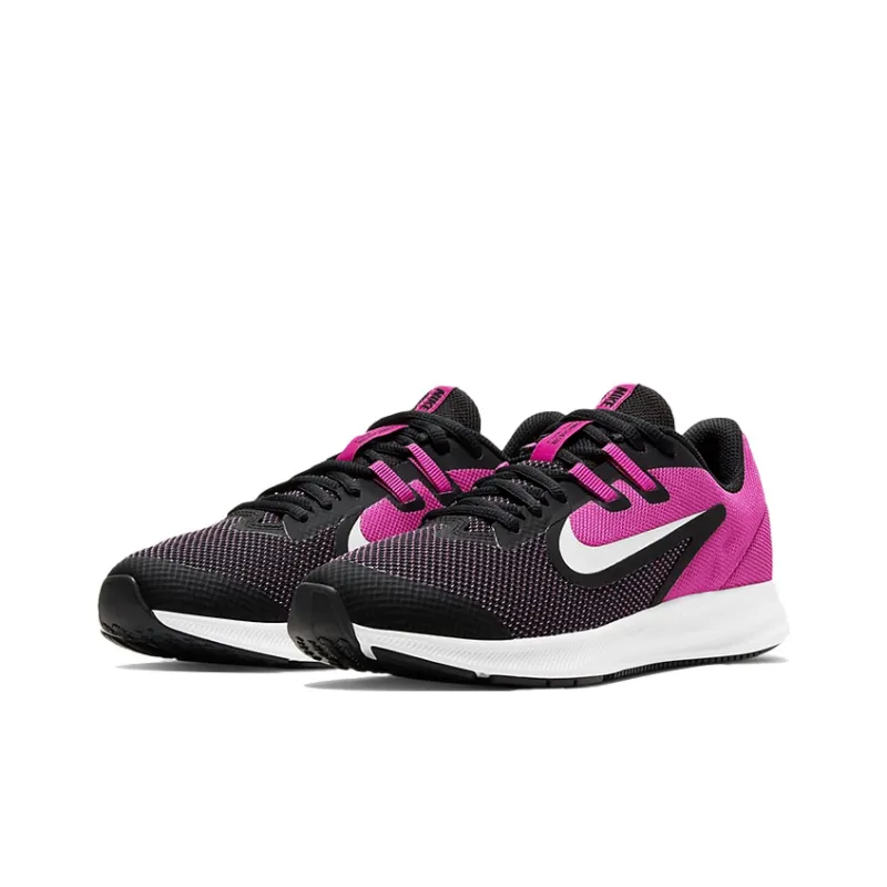 Nike Downshifter 9 'Black Active Fuchsia' GS-2