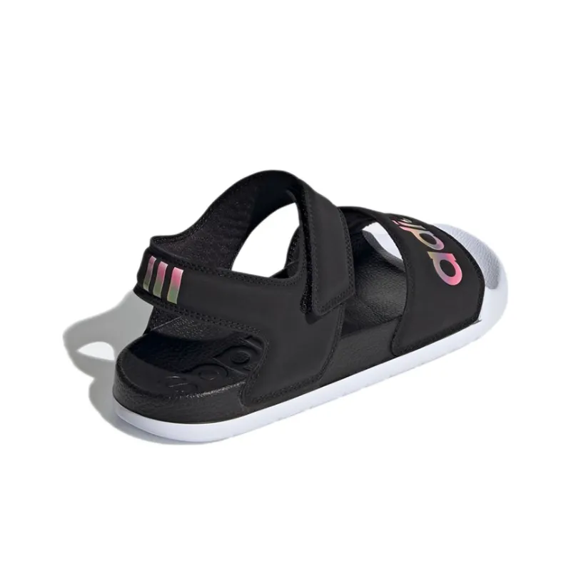 Adilette Women's Adidas Sandal 'Black Iridescent' Women's-3