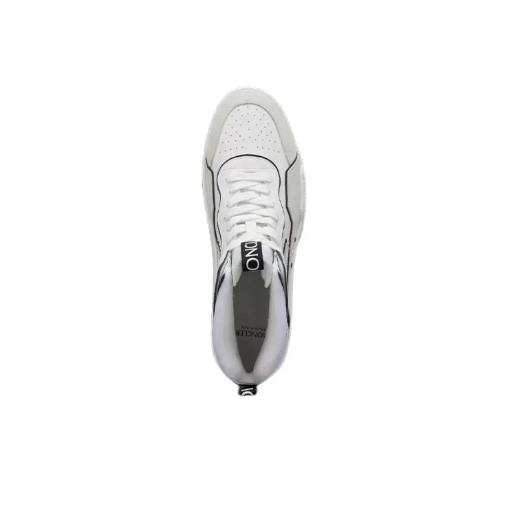 Moncler Promy High-Top Stylish Skateboarding Shoes Men's White-2