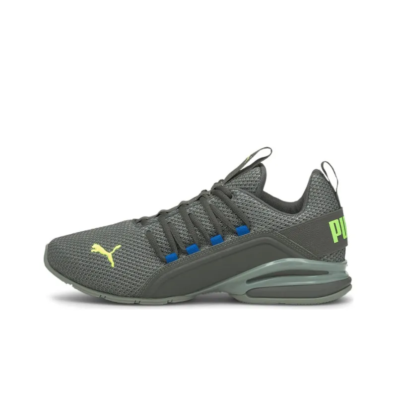PUMA Axelion Low-Top Running Shoes Men's Glittering Green-0