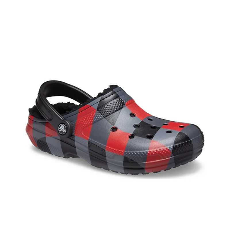 Crocs Classic Clog Clogs Unisex Black Red Gray-2
