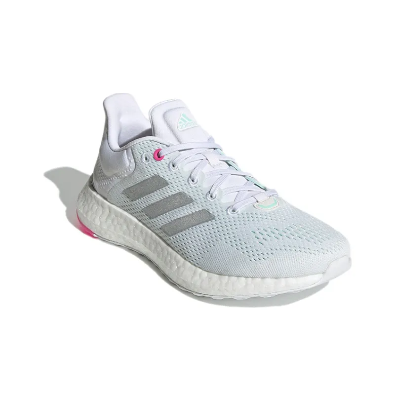 Adidas Pureboost 21 White Silver Mint Women's-2